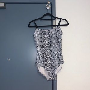 Chameleon activewear Devon’s Subtle Snake Camisole Leotard